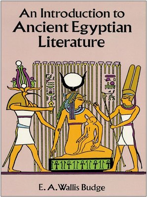cover image of An Introduction to Ancient Egyptian Literature